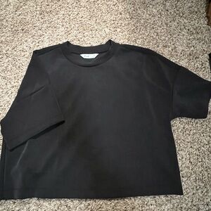 Kohl's Classic Black Crop Top